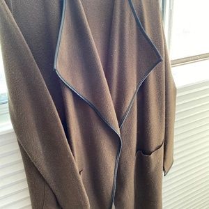 Long Zara Knit Sweater-Jacket